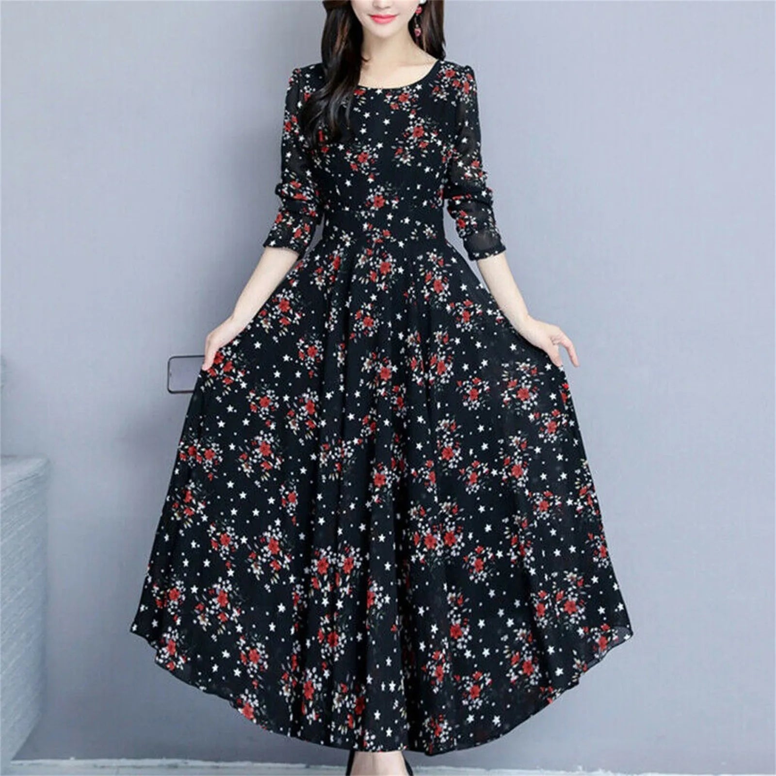Floral Printed Dress